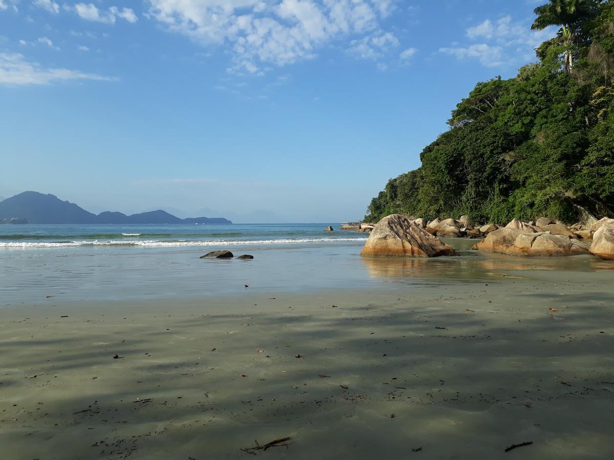 Beira Mar Apto 711 Ubatuba Exteriör bild
